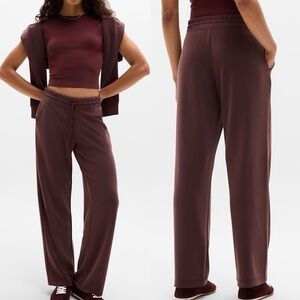 Athleta Seasoft Mid Rise Straight Pants Size Large athleisure casual.   4